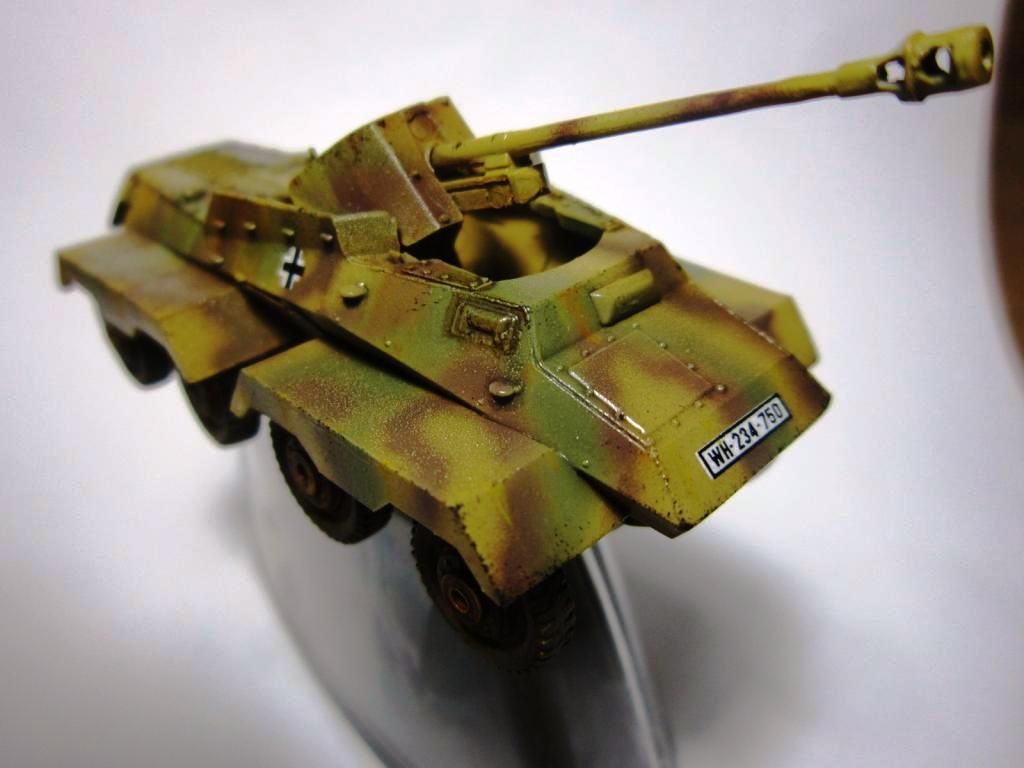 miniafv Airfix 1 76 Sd kfz 234 Armoured Car by Levent İnceayan